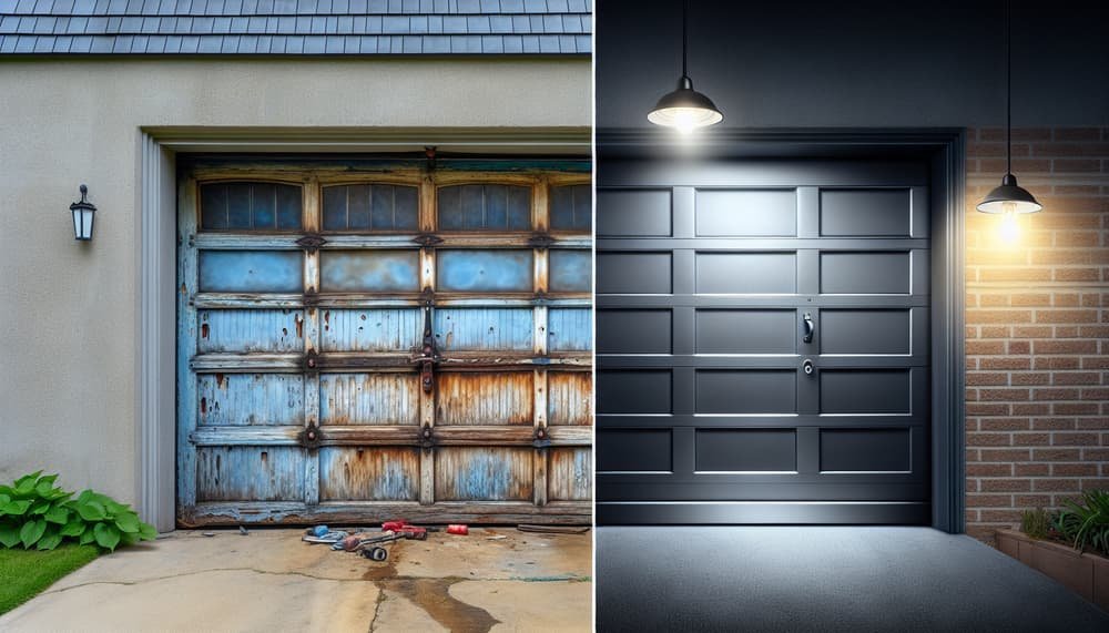 Garage door work in Ocean Bluff
