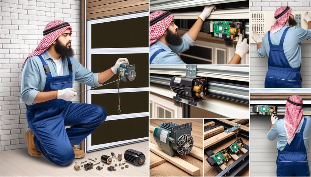 Garage door work in Hingham