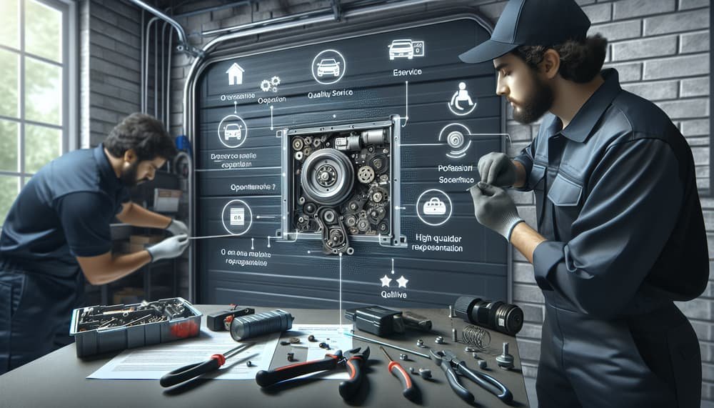 Garage door work in Plymouth