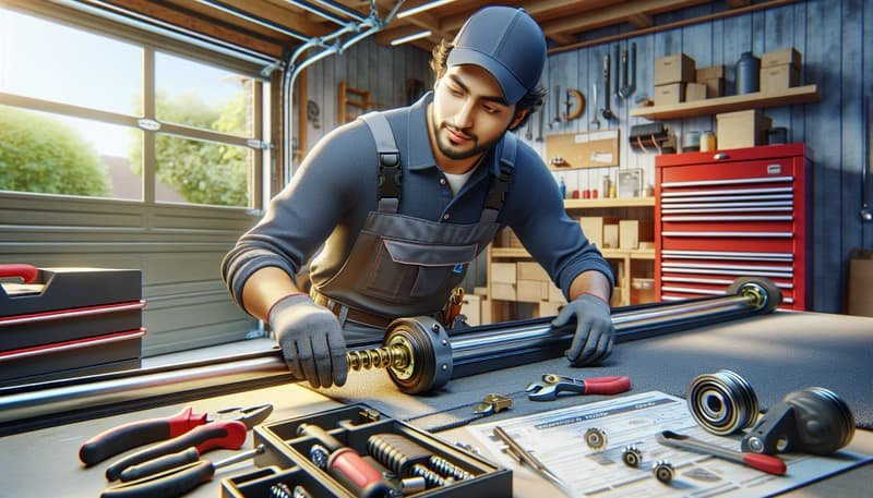 Garage Door Roller Replacement service in Stoughton