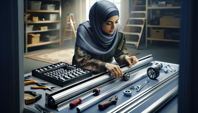 Garage Door Roller Replacement in Scituate