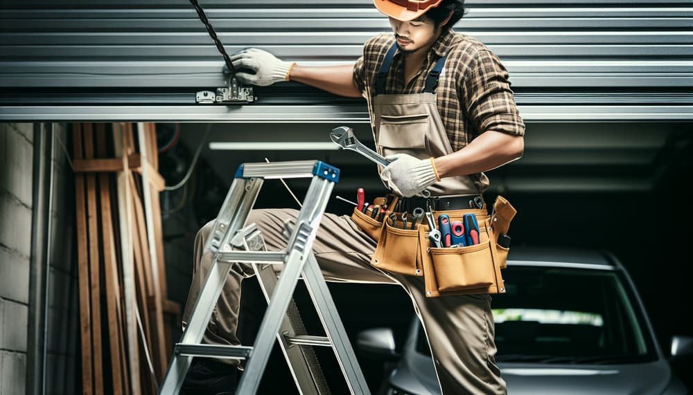 Garage door work in Greenbush